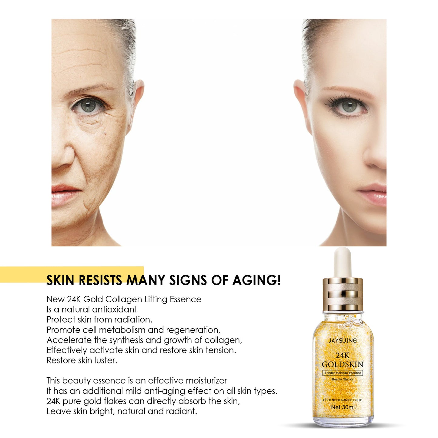 Sérum visage illuminateur & hydratant